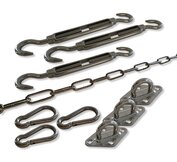 Bevestiging schaduwdoek