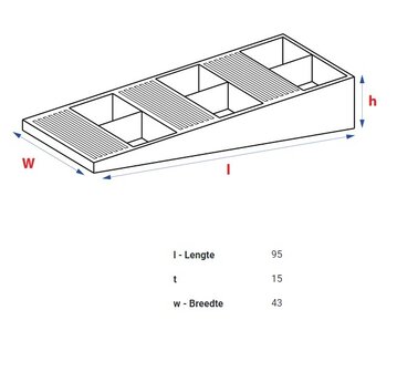 HAPAX wiggen | 15mm grijs | zak 6 stuks