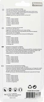 Betonborenset SDS+ 5-delig  | betonboor &Oslash; 5-12mm