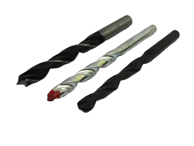 Borenset 16-delig combi | hout-, metaal- en steenboor Ø 2-10mm